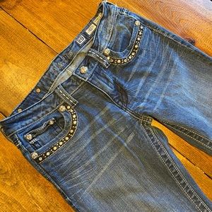 Embellished Miss Me jeans